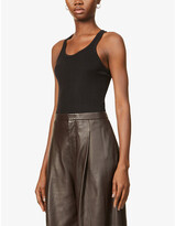 Thumbnail for your product : The Line By K Sophie loose-fit stretch-jersey tank top