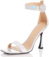 Thumbnail for your product : Quiz Iridescent Flare Heeled Sandal