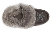 Thumbnail for your product : Manitobah Mukluks Kanada Genuine Rabbit Fur Moccasin Slipper