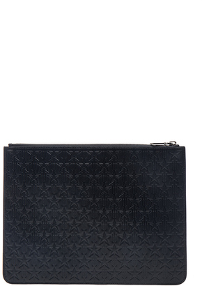 Givenchy Embossed Large Zip Pouch