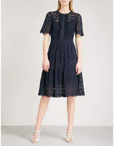 Temperley London Lunar fit-and-flare lace dress
