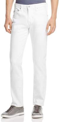 AG Jeans Matchbox Slim Fit Jeans in White