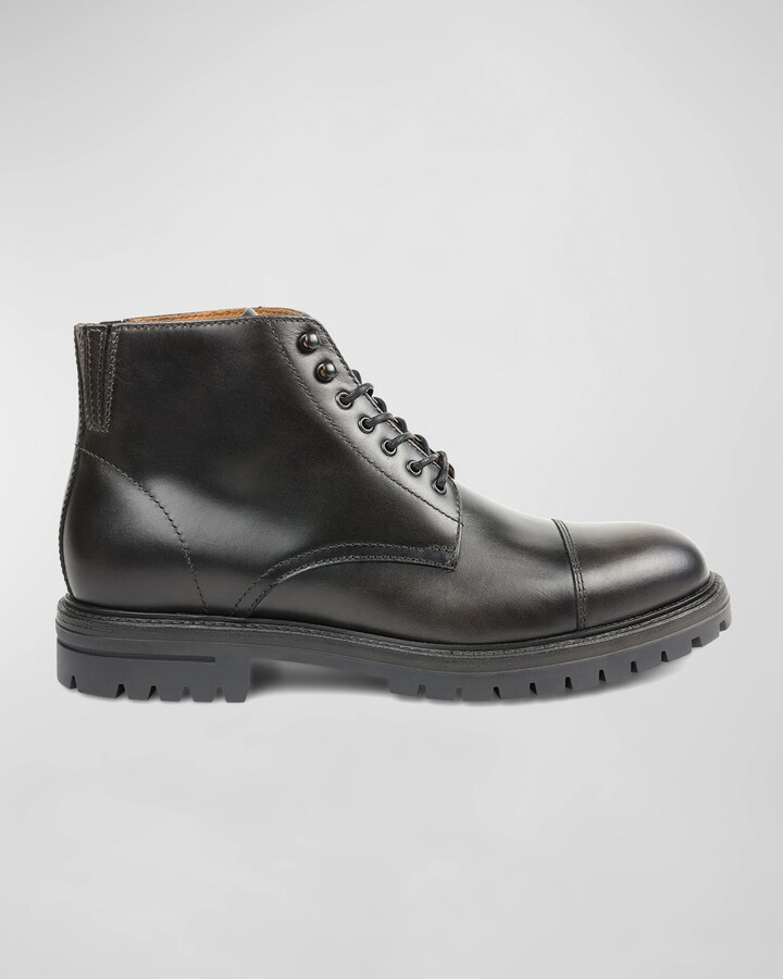 Bruno Magli Men's Hollis CapToe Combat Boots ShopStyle