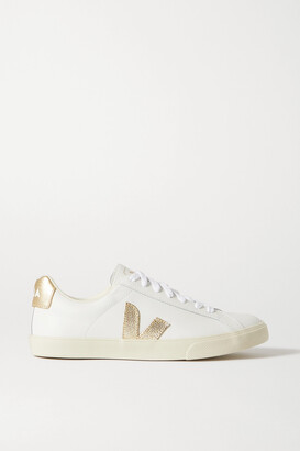 metallic veja sneakers