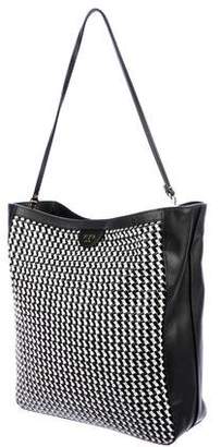 Tory Burch Woven Leather Tote