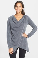 Thumbnail for your product : Marc New York 1609 Marc New York by Andrew Marc Asymmetrical Draped Top