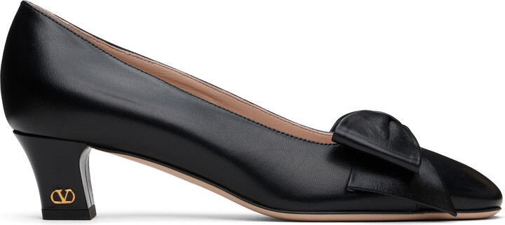 Valentino Garavani Black Bowow Heels