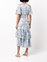 Thumbnail for your product : Tanya Taylor Brittany floral-print dress