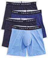 Thumbnail for your product : Tommy Hilfiger Four-Piece Stretch-Cotton Boxer Briefs Set