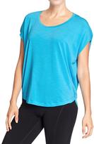 Thumbnail for your product : Old Navy Women's Active Cap-Sleeve Tricot Tops