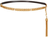 Thumbnail for your product : Saint Laurent Chain and leather belt