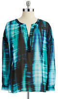 Thumbnail for your product : Vince Camuto Split Neck Tunic
