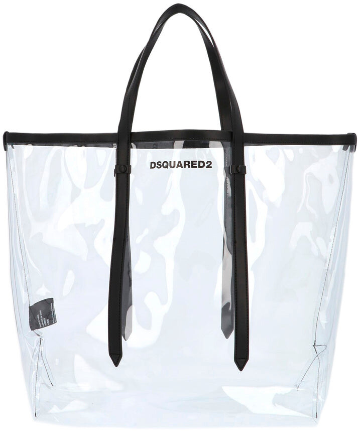 transparent shopper bag