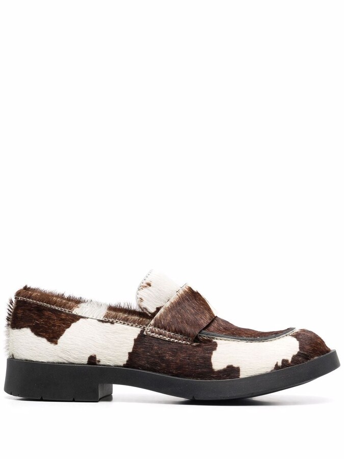 CamperLab 1978 Cow Print Loafers ShopStyle