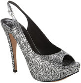 Thumbnail for your product : Gina Nero Glitter Slingback