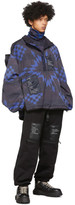 Thumbnail for your product : TAKAHIROMIYASHITA TheSoloist. Blue Balloon Sleeve Trek Jacket