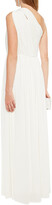 Thumbnail for your product : Halston Michaela Twist-front Gathered Stretch-crepe Gown