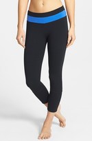 Thumbnail for your product : So Low Solow Colorblock Ankle Zip Capri Leggings