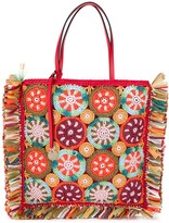 Thumbnail for your product : RED Valentino RED(V) crochet tote bag