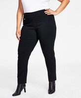 Thumbnail for your product : Alfani Plus Size Tummy-Control Pull-On Skinny Pants, Created for Macy's