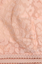 Thumbnail for your product : Stella McCartney Fleur Dancing Flocked Stretch-mesh Soft-cup Triangle Bra