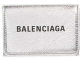 Thumbnail for your product : Balenciaga Mini Everyday Metallic Leather Wallet
