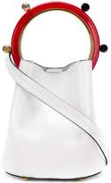 Thumbnail for your product : Marni stud-handle Panier bucket bag