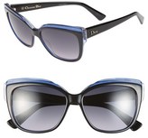Thumbnail for your product : Christian Dior 56mm Cat Eye Sunglasses