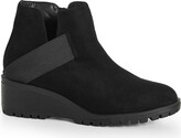 Thumbnail for your product : Evans | Women's Plus Size WIDE FIT River Wedge Ankle Boot - black - 8W