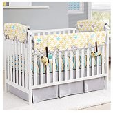 Thumbnail for your product : Babee Talk Organic Bed Set -Rail Cover, Front, Sheet, Crib Skirt, two Toys - Yellow - Gender neutral