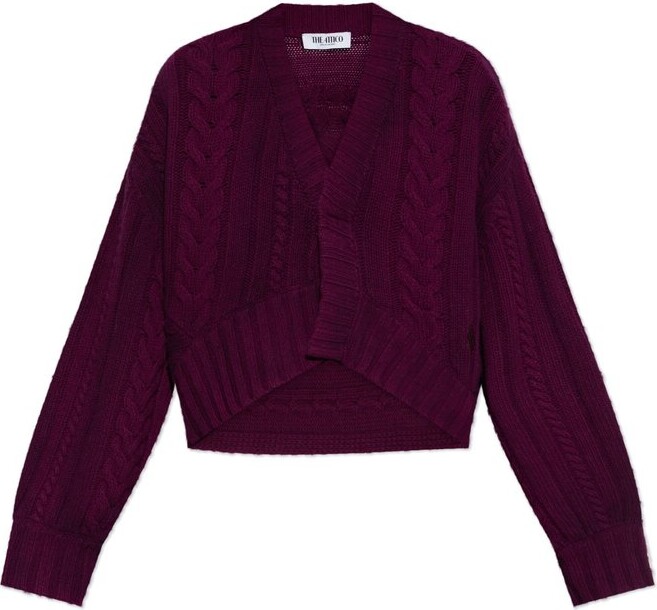 ATTICO Cable Knitted Cardigan