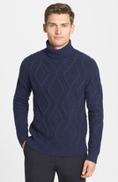Thumbnail for your product : J. Lindeberg 'Lucas' Cable Knit Turtleneck Sweater