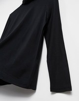 Thumbnail for your product : New Look Maternity roll neck top in black