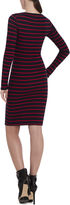 Thumbnail for your product : BCBGMAXAZRIA Mynn Long-Sleeve Scoop-Neck Dress