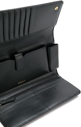 DKNY Pebbled large carryall wallet