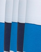 Thumbnail for your product : ASOS Briefs In Blue With Double Binding 5 Pack