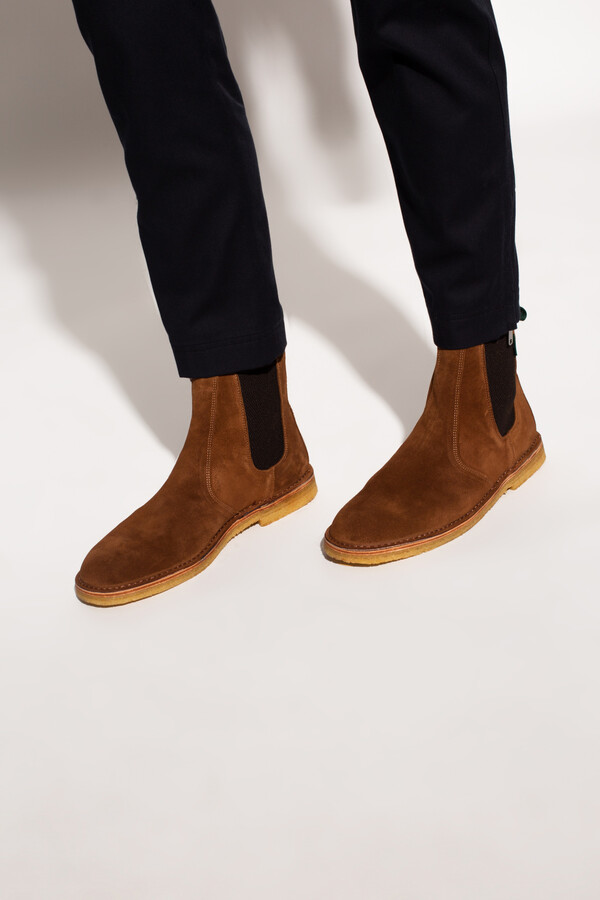 Paul Smith 'Jim' Suede Ankle Boots Men's Brown - ShopStyle