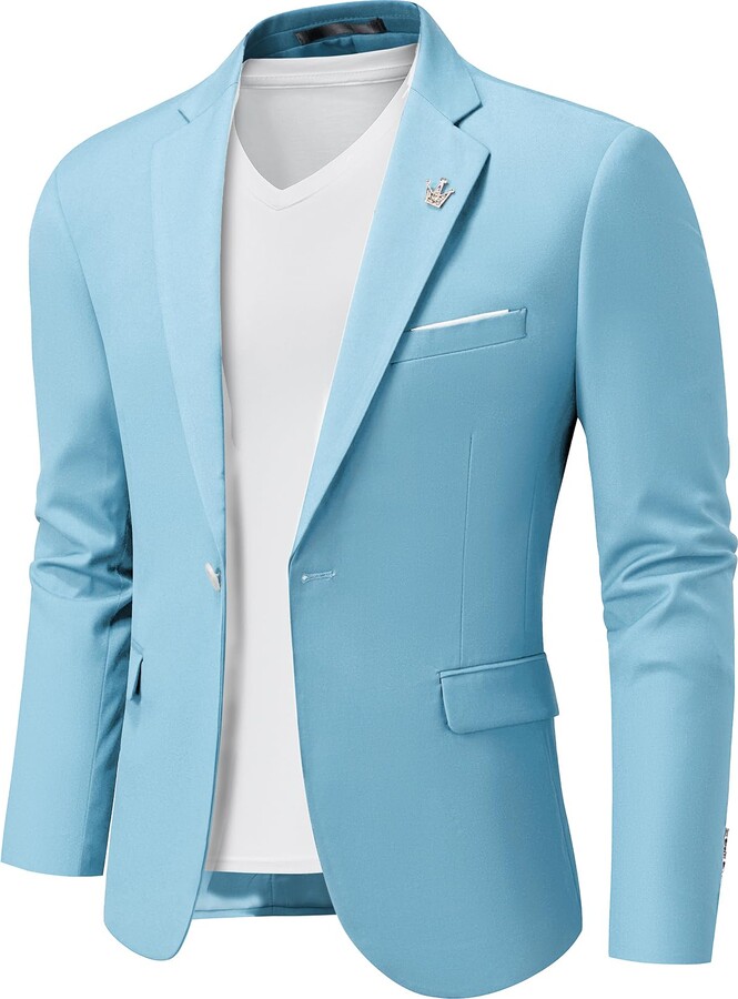 Luxury Beaded Men's Wedding Tuxedo Suit - Slim Fit One Button Suit For