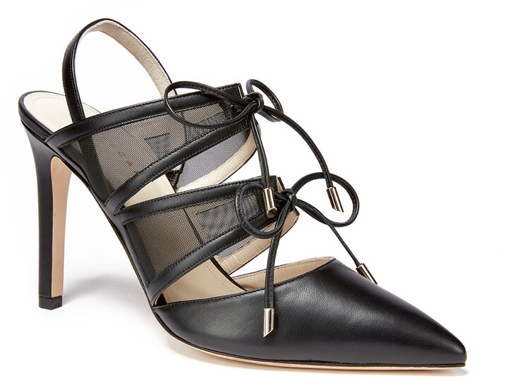 NEW WALNUT 37 womens 'Allegra Flat' leather sandal RRP $90 