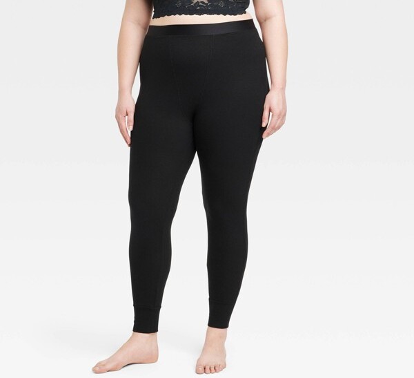 Ellos Women's Plus Size Leggings - 2x, Black : Target