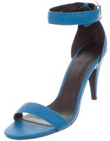 Thumbnail for your product : Nicholas Embossed Ankle Strap Sandals