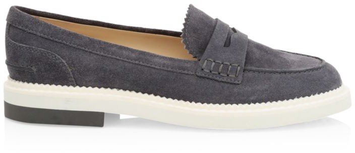 jainna suede penny loafer