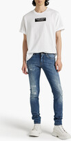 Thumbnail for your product : Dolce & Gabbana Skinny-fit distressed denim jeans