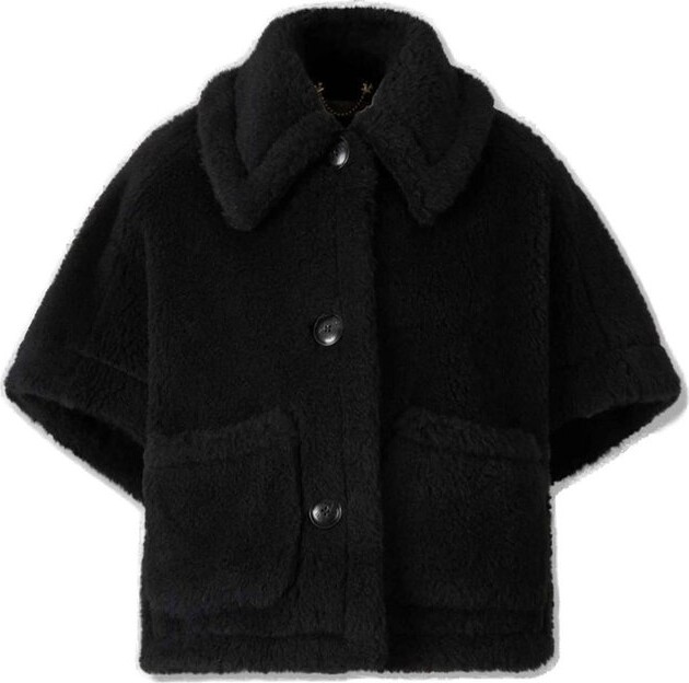 Max Mara Newterzo1 Button-Up Cape