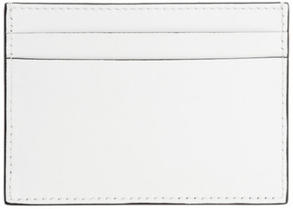 Moschino White Logo Card Holder