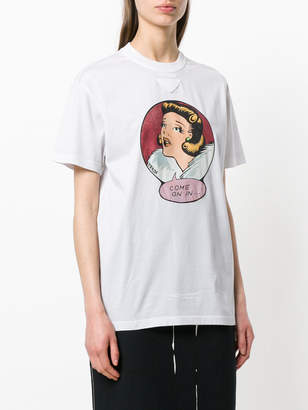 Prada printed T-shirt