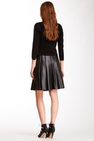Thumbnail for your product : Catherine Malandrino Yellow Label Catrin Faux Leather Skirt