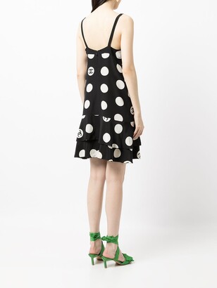 Chanel Silk Polka Dot Dress