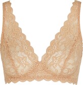 Thumbnail for your product : Hanro Moments White Lace Soft-cup Bra