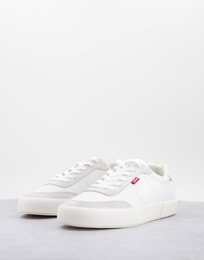 white sneakers levis